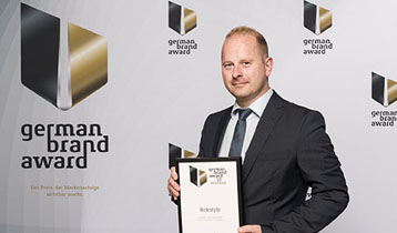 Stein Hanel mit German Brand Award ausgezeichnet